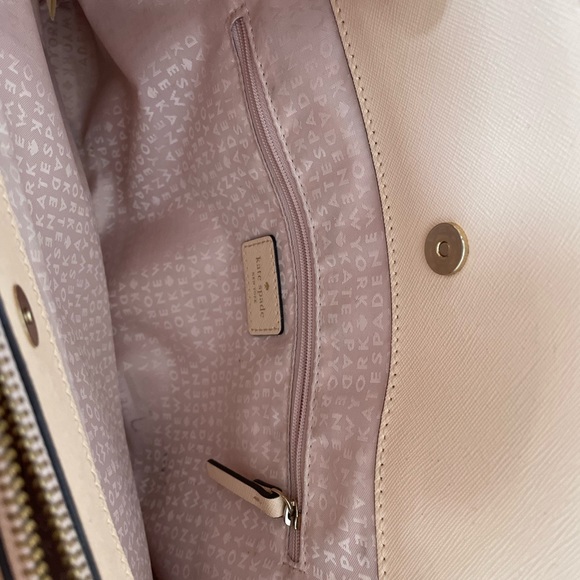 Large Light Pink Kate Spade Tote - Picture 7 of 7